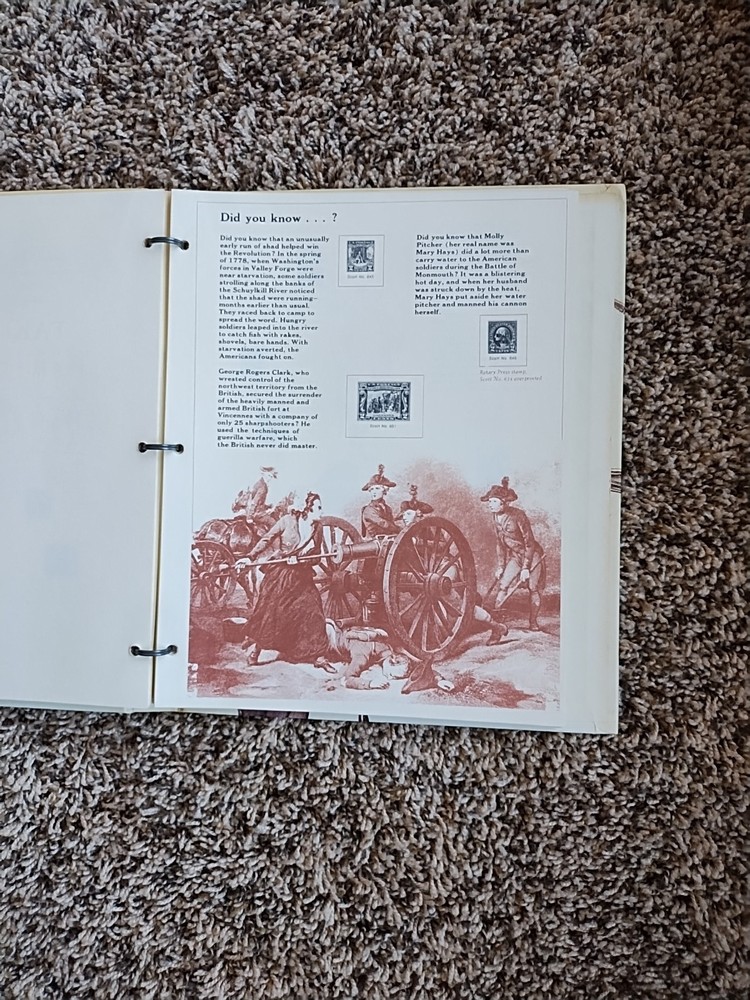 1975 Scott Stamp Album 1976 American Bicentennial United States Binder