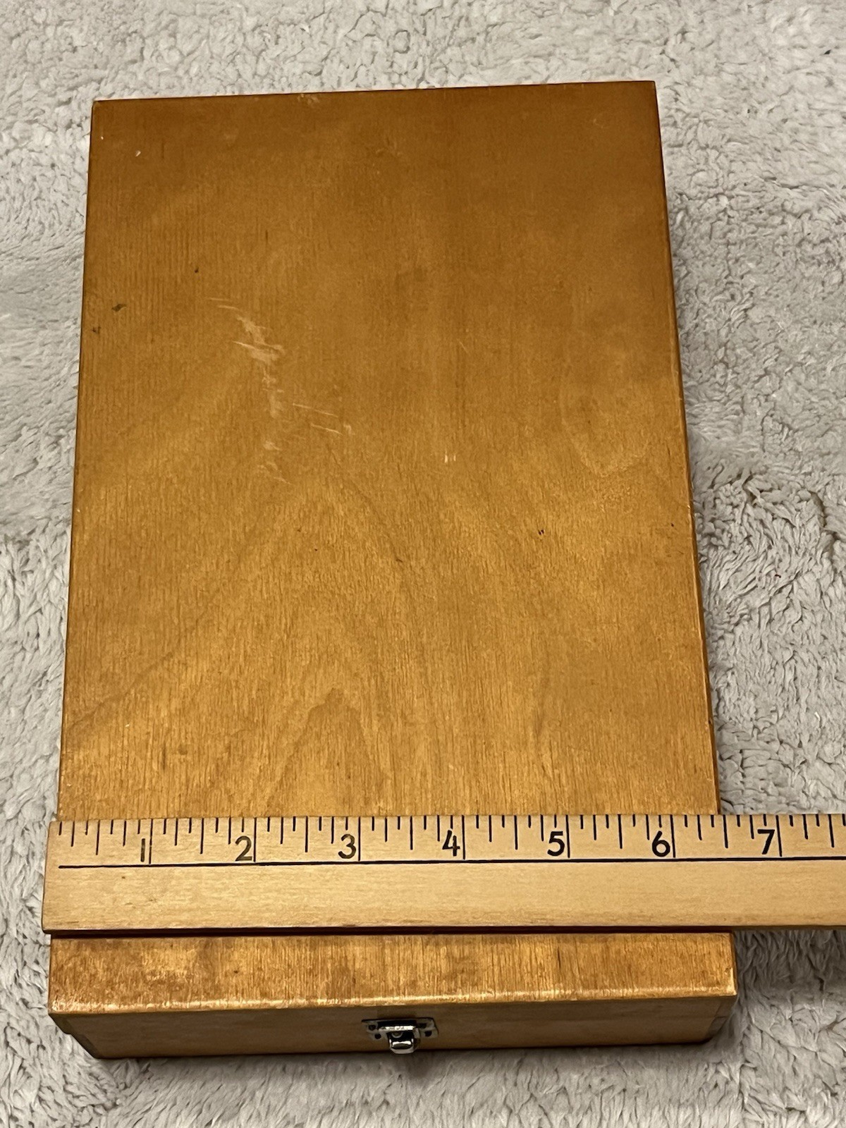 Vintage Wooden Microscope Slide Box Makres-Diakasten - Holds 100 Slides