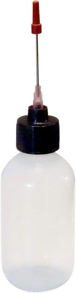 10-2oz Plastic Squeeze Bottles 1.5" Stainless Applicators stainless