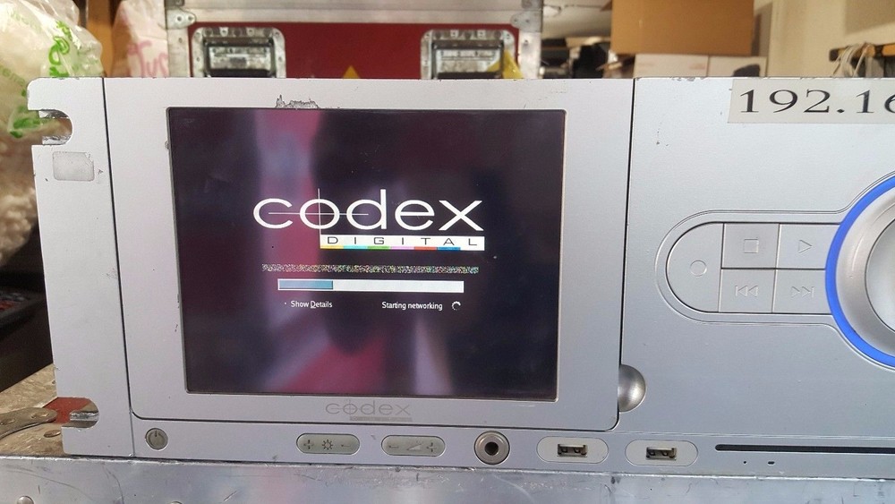 Codex Digital Lab DIGILAB CDR1 Recorder & Road Case