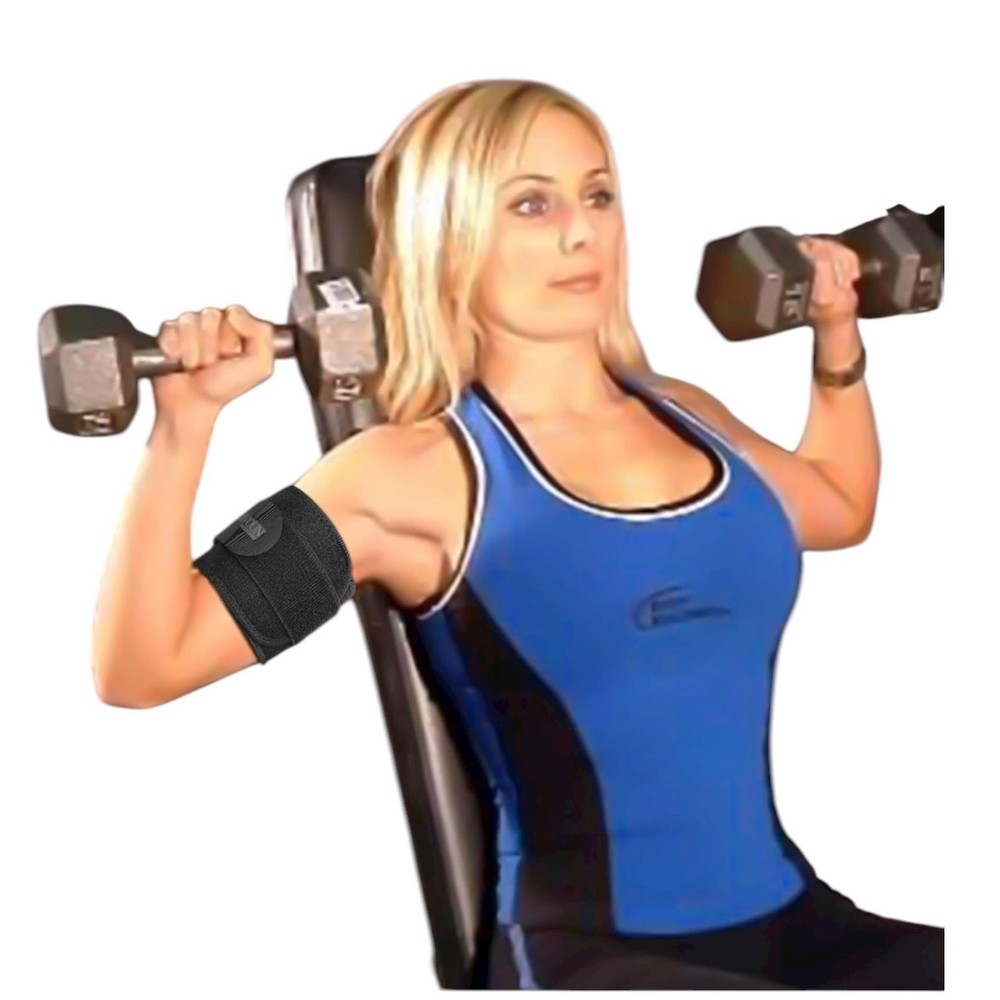 Bicep Tricep Tendonitis Compression Sleeve Arm Wrap Support (New Opened Pack)