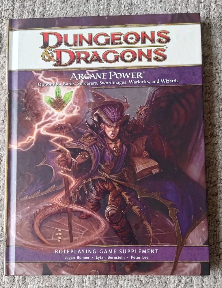 Arcane Power  - Dungeons & Dragons D&D 4th Edition - great condition