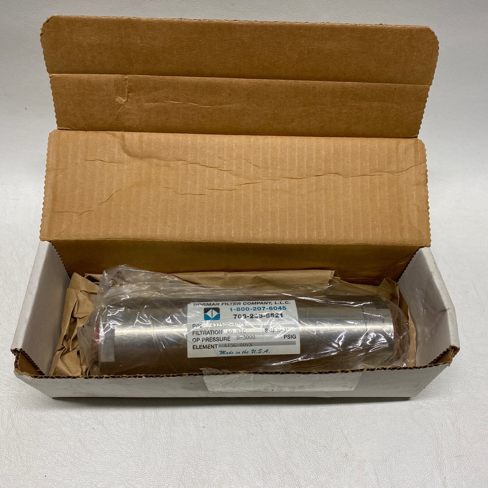 NIB Norman 4325GG-40VN Filter