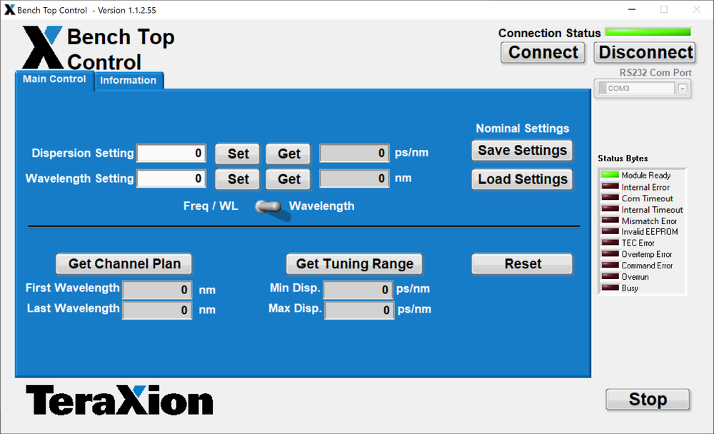 Teraxion TDCMB Tunnable Dispersion Compensation Module