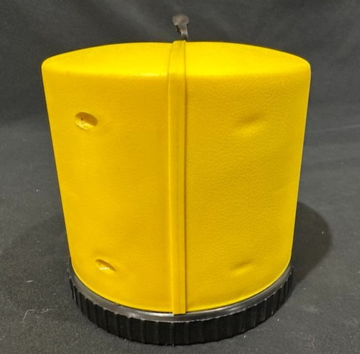 Yellow Rechargeable Spotlight with AC Charge Adapter Camping Boating RV