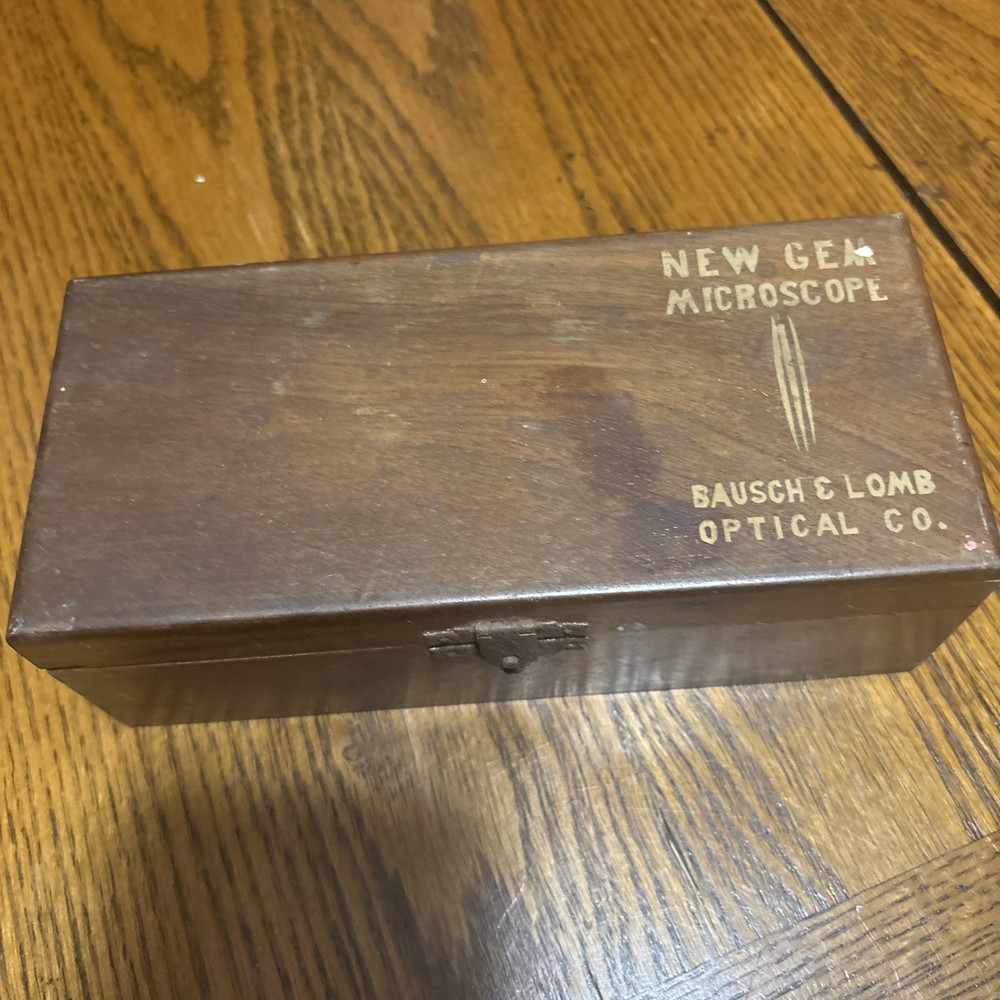 Antique  New Gem Microscope Box Only