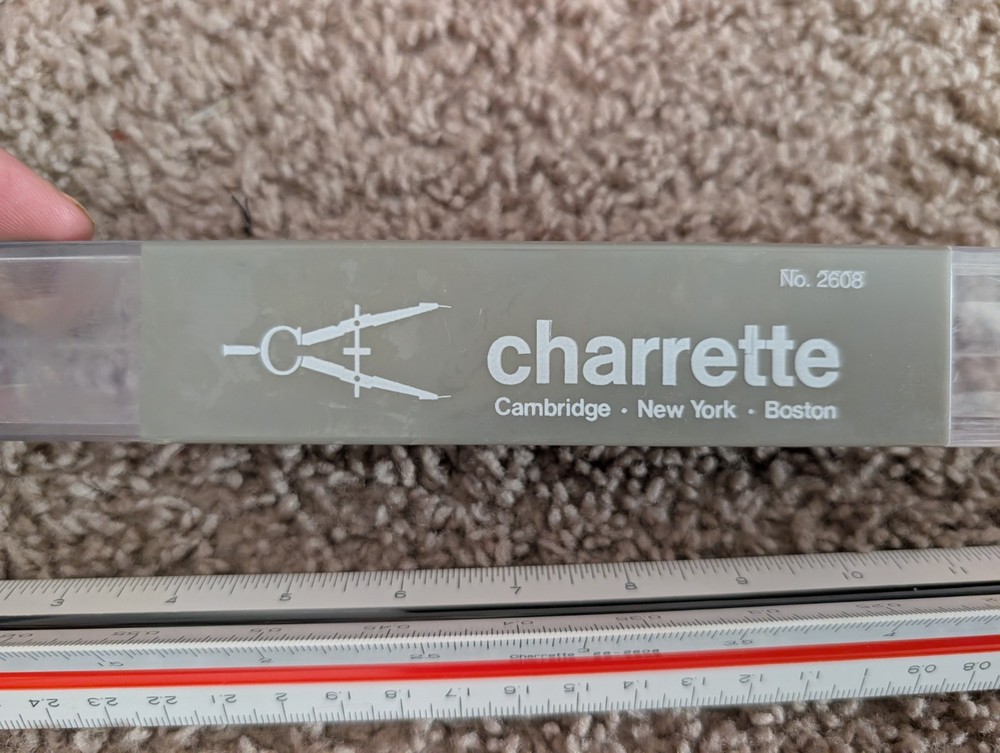 Charrette No.2608 Drafting Ruler