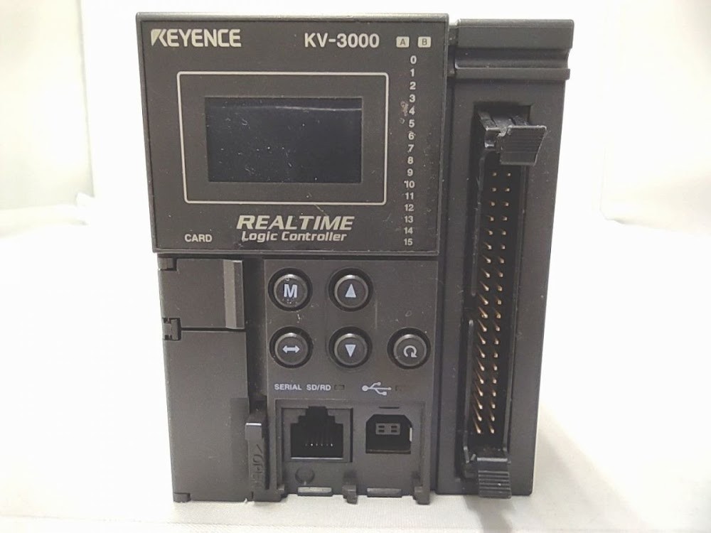 KEYENCE KV-3000 PLC CPU Controller Unit USED