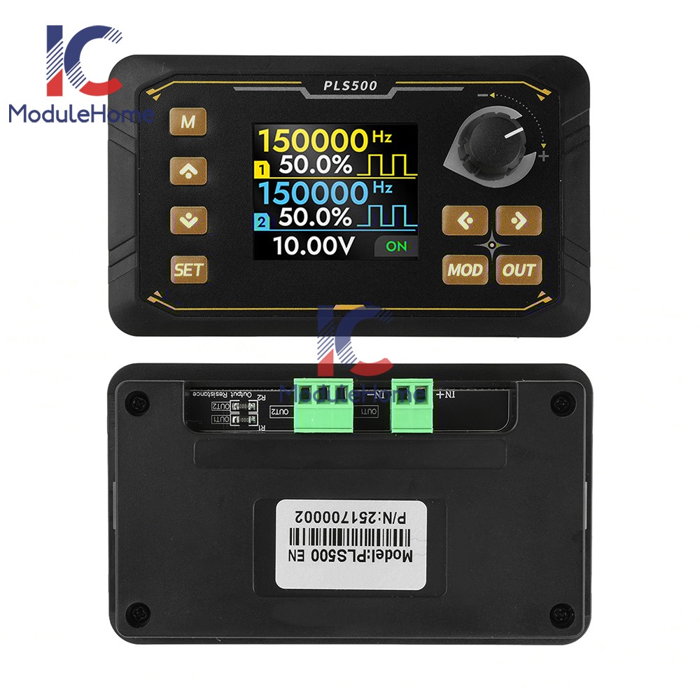 Signal Generator Module 2CH Adjustable Dead zone PWM Pulse Frequency Duty Cycle