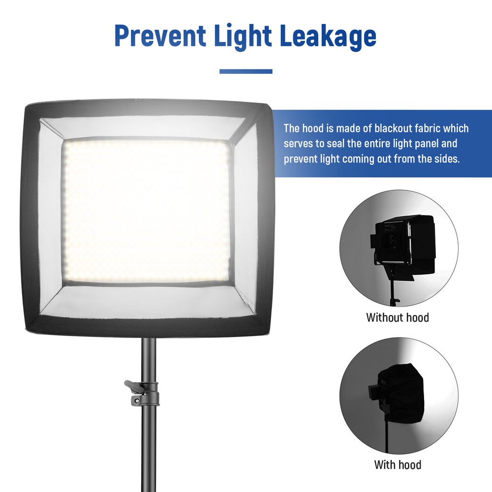 NEEWER 12.2''x 11.4''Foldable Photo Video Studio Softbox Diffuser&Grid&Bag