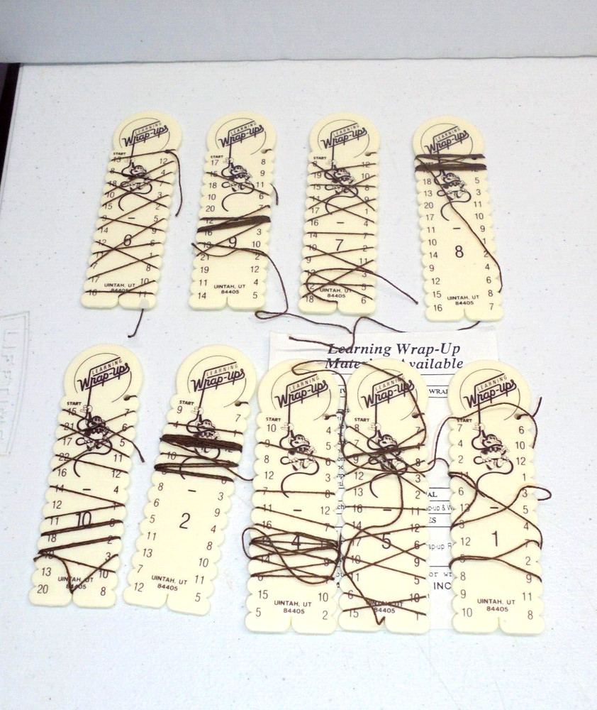 Vintage Learning Wrap-Ups Subtraction Math Educational Toy