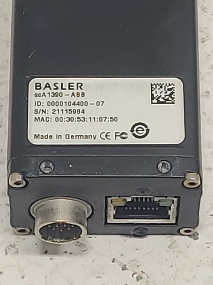 Balser scA1390-ABB w/ Lens.