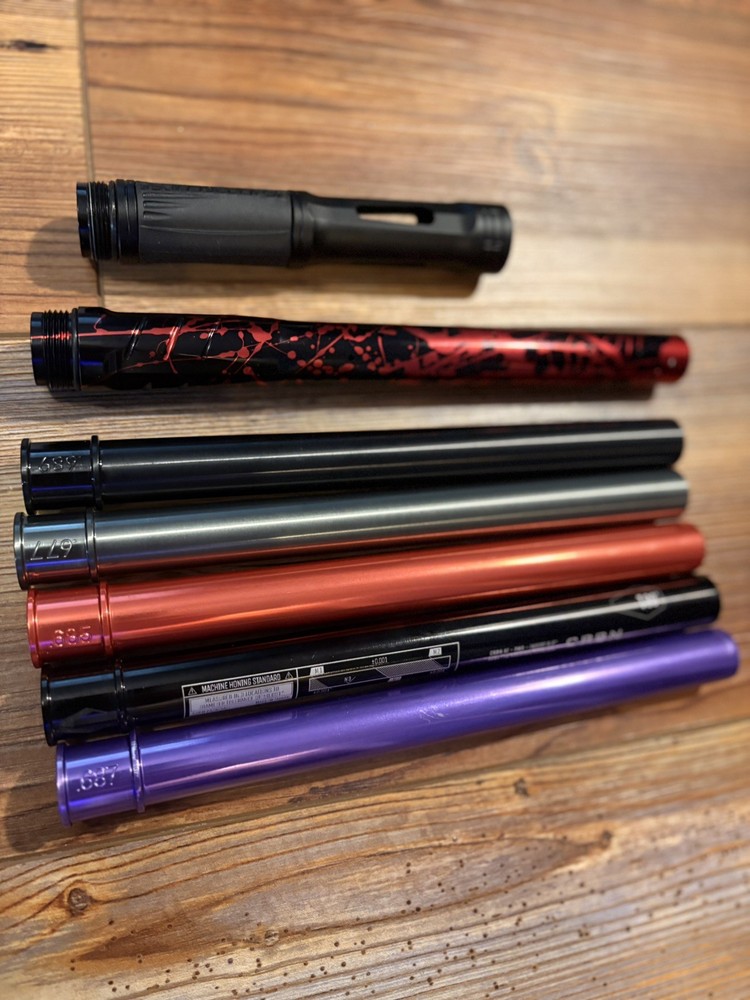 Planet Eclipse Geo R5 Custom Arc Anodized Barrel Spire V Hopper