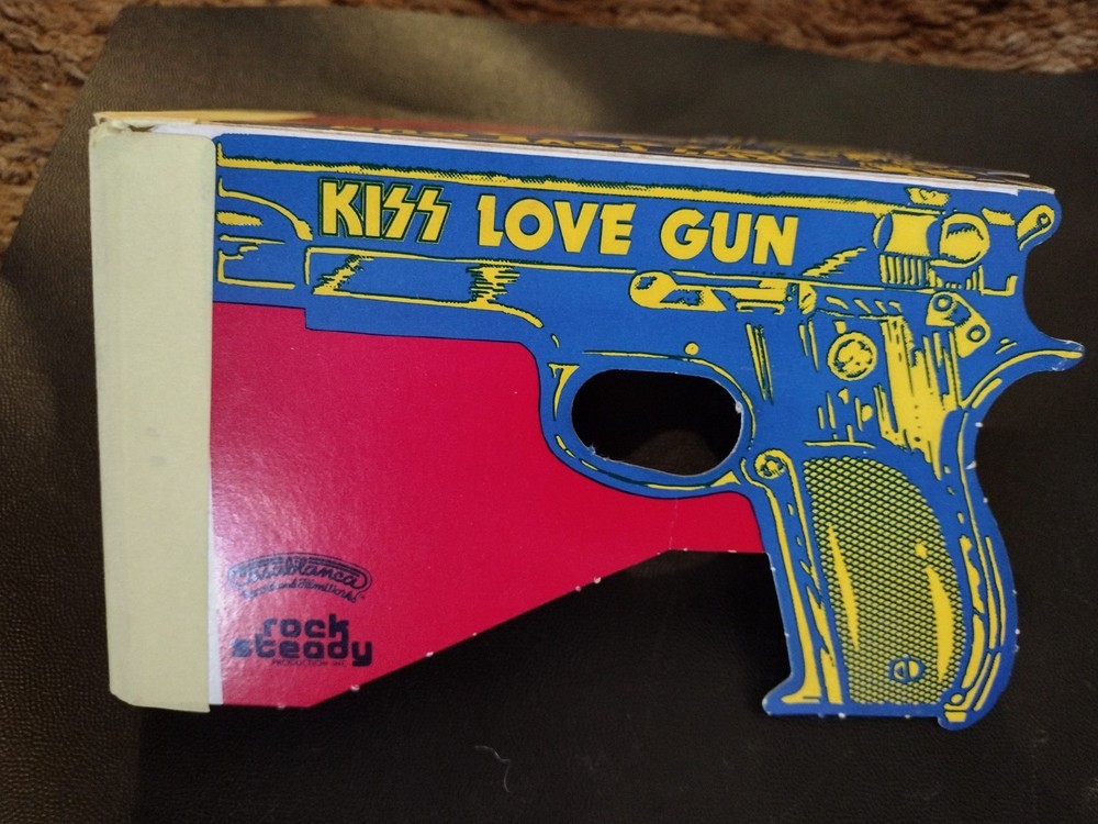 KISS Love Gun Paper Gun Nice Promo clean