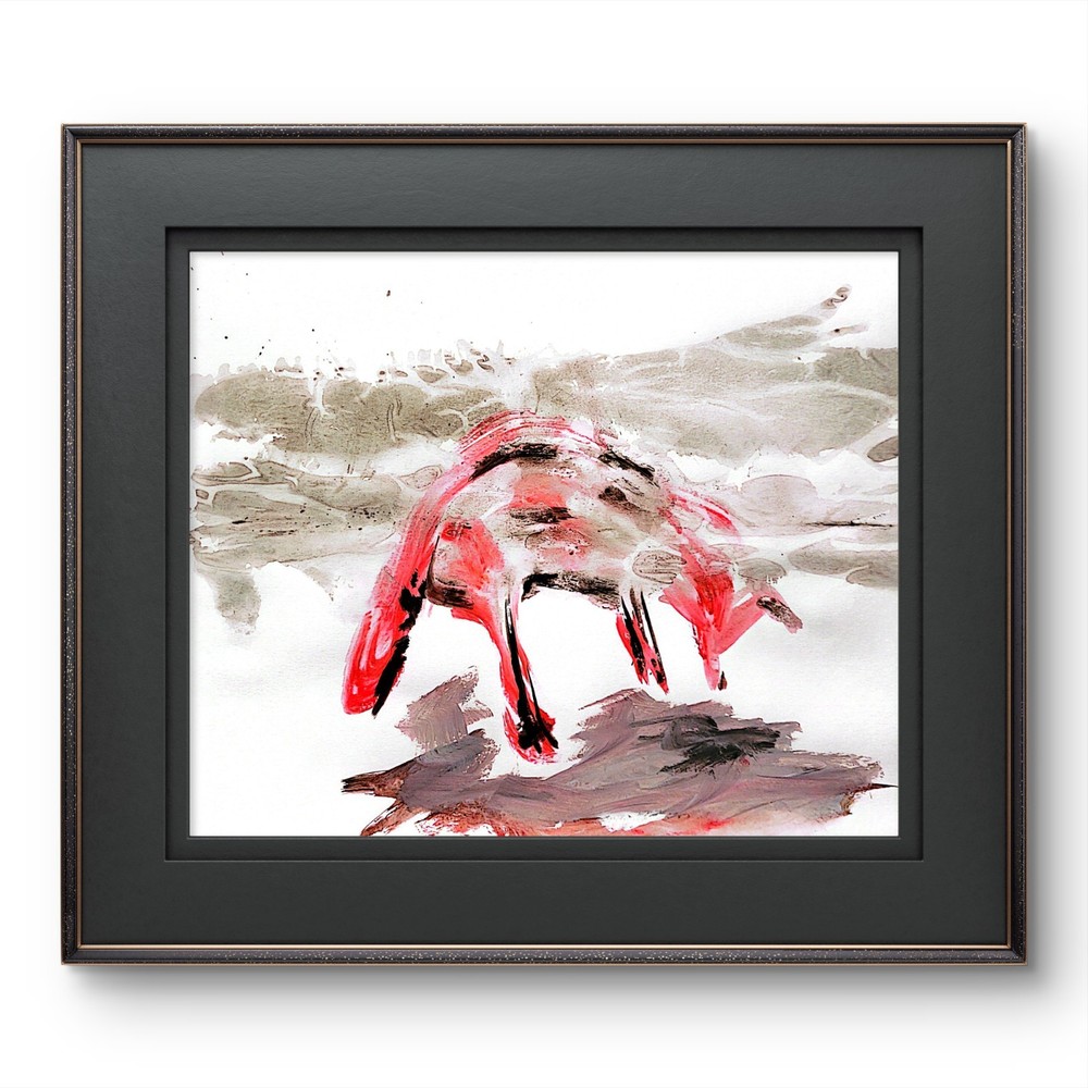 Fox Colorful Neo Expressionist Original Wall Art