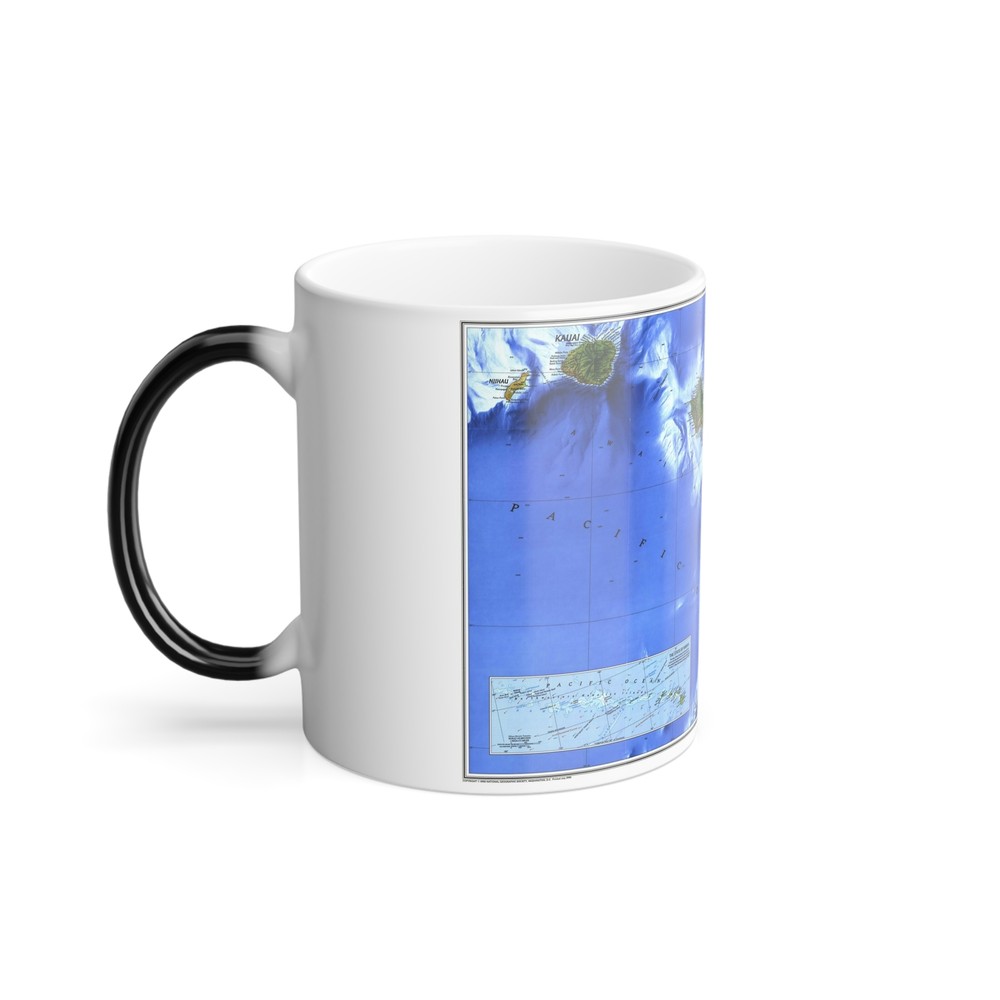 USA - Hawaii (1995) (Map) Color Changing Mug 11oz