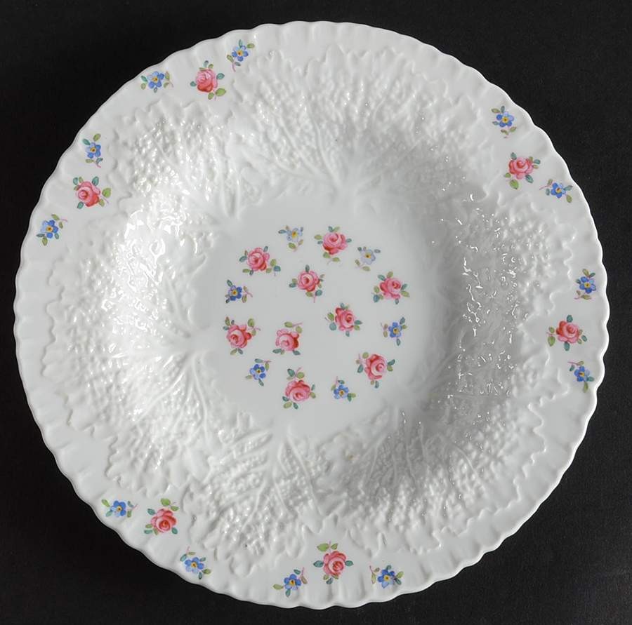 Spode Forget Me Not  Rimmed Soup Bowl 679785