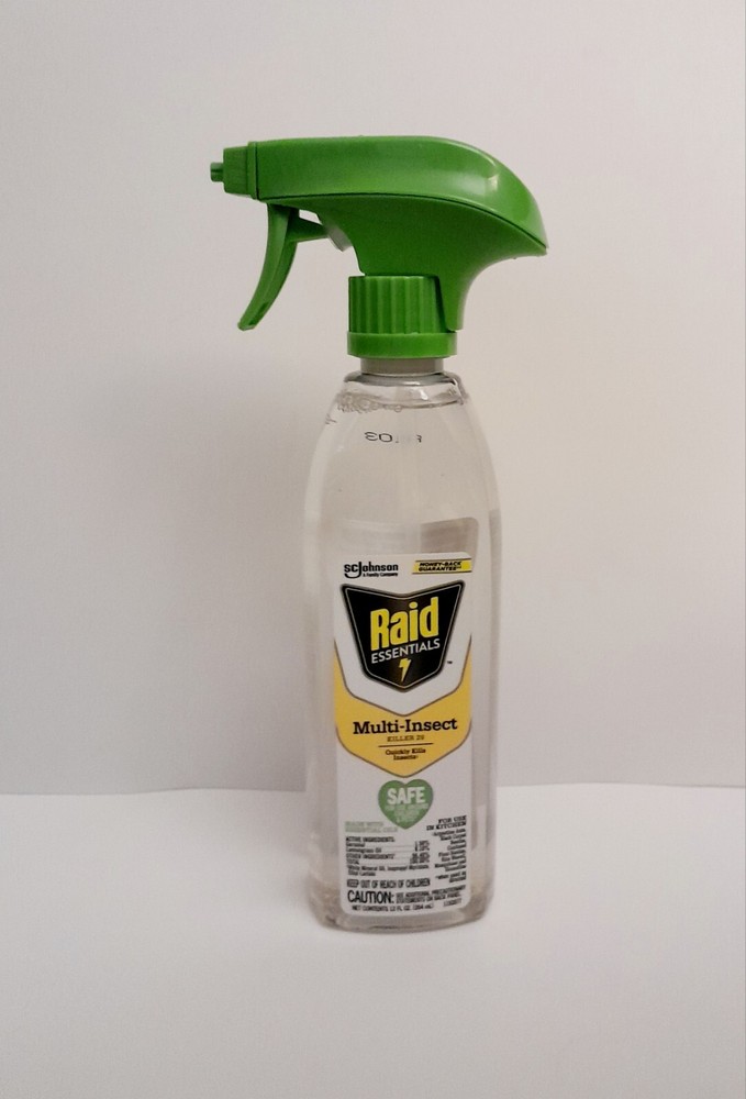 Raid Essentials Multi-Insect Killer Child & Pet Safe12oz Safe in Home