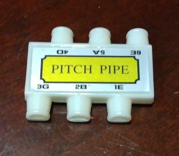 E B G D A E 6 Tones Guitar String Tuning Plastic, Pre-owned Never Used