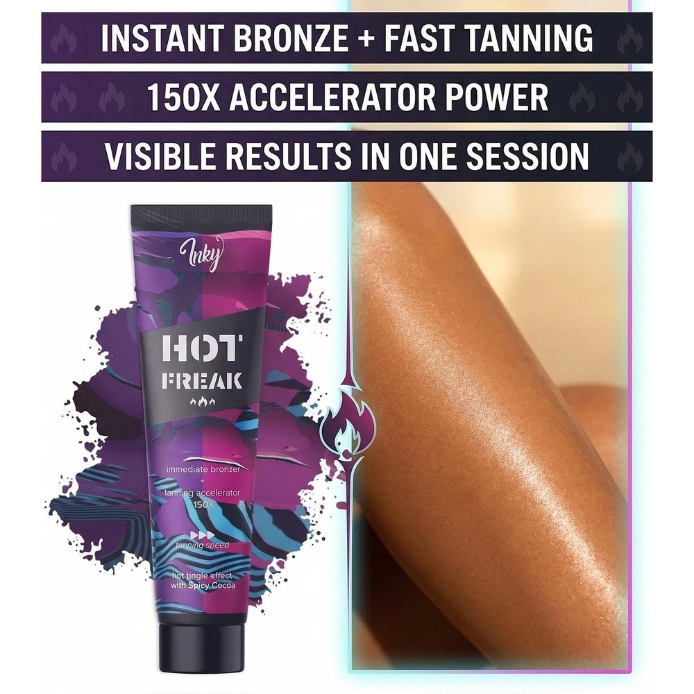 HOT Freak 150X Immediate Bronzer Tanning Accelerator with Tingle*