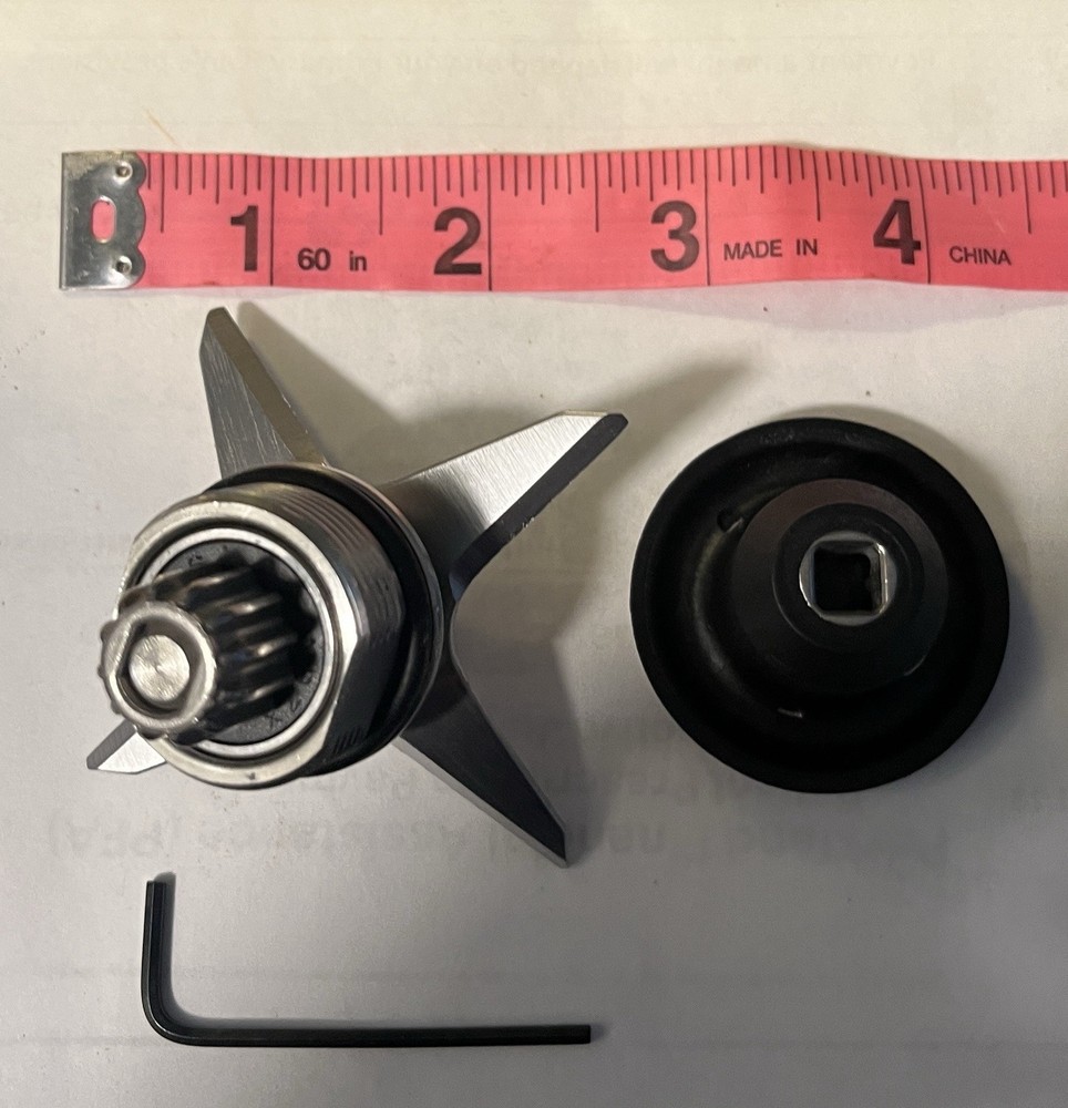 Vitamix 5200 Blade Assembly Kit Drive Socket Allen Key 3 Piece Replacement