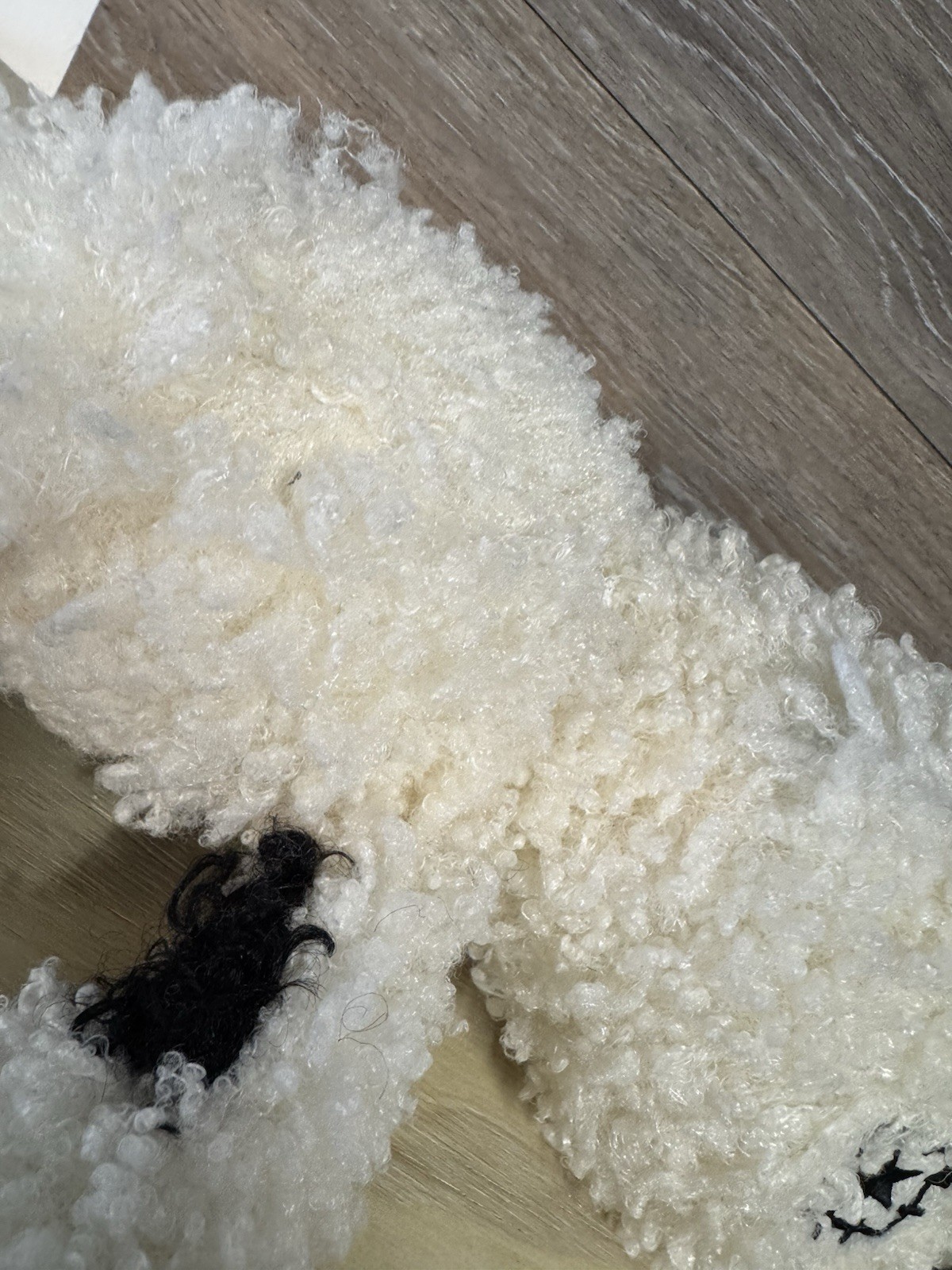 Valley the Valais Blacknose Sheep Lamb Scentsy Buddy - Retired Plush Black White