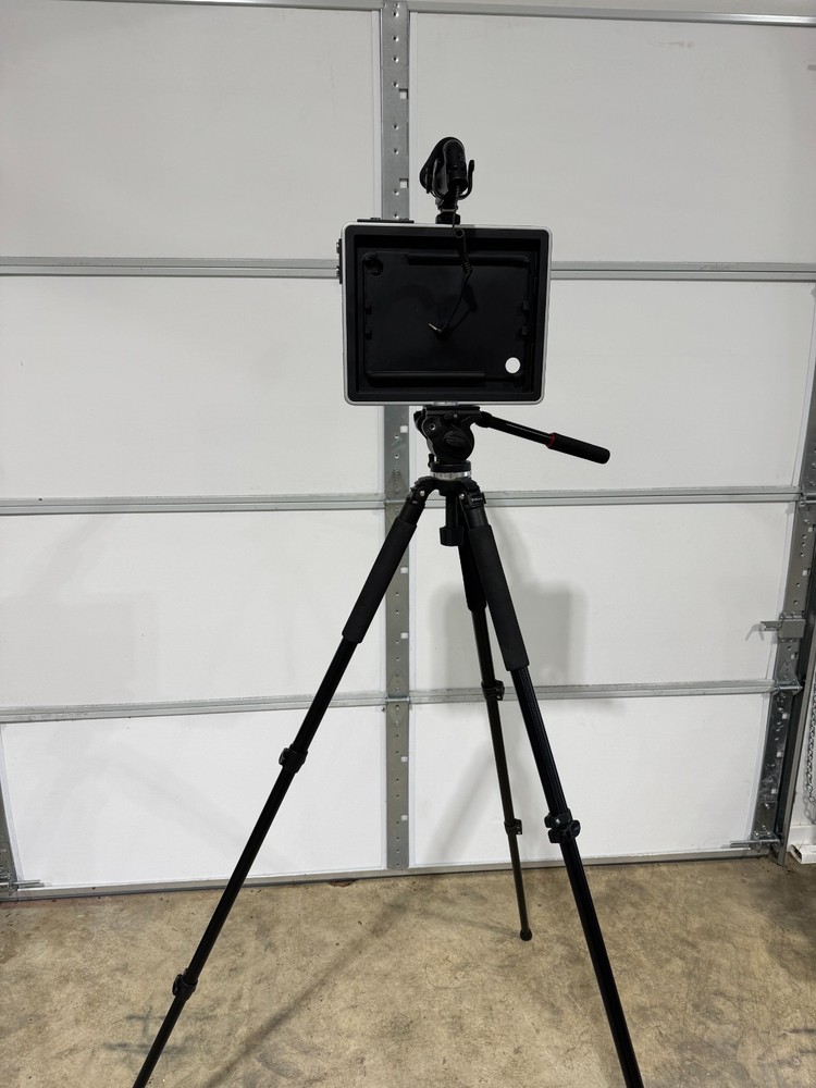 Complete Padcaster iPad Recording Setup with Smooth Tripod, Mics, and Backpack