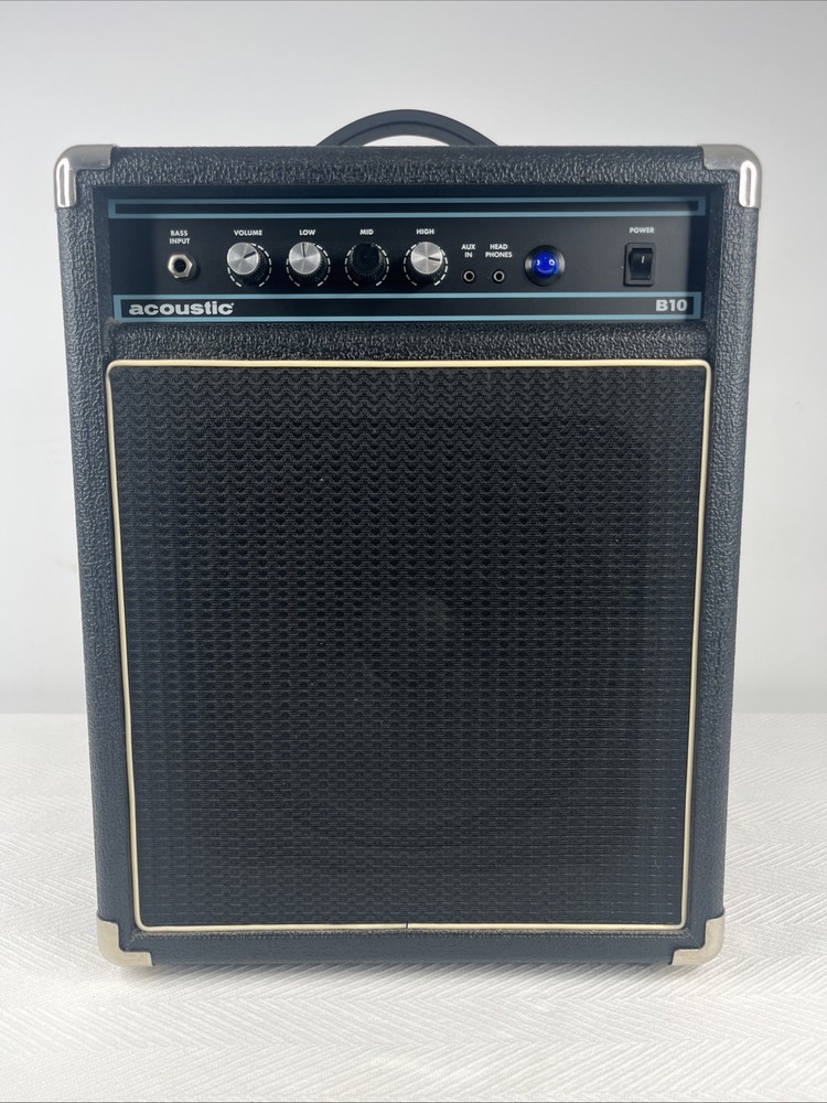 Acoustic Bass Combo Model B10 Bass Guitar Amplifier Tested