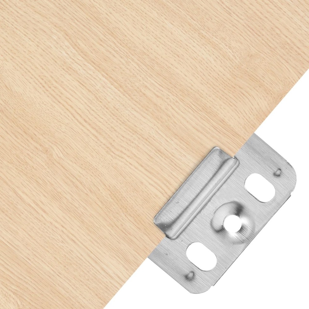 100 Pcs Wall Buckle Interlocking Hanging Bracket Couch Clips Wall Panel Fixings