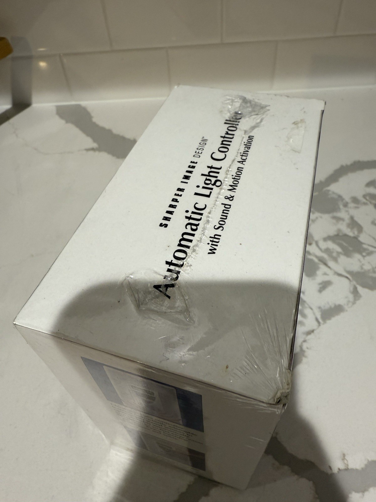 Sharper Image Automatic Light Controller with Motion With Sound Activation