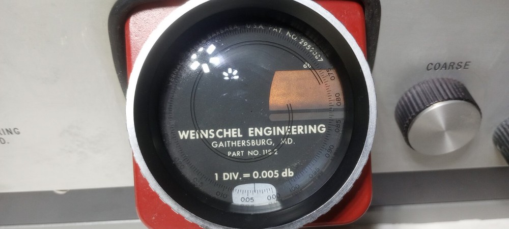 Working Weinschel Engineering PA-2 Precision 30 MHz RF Attenuator