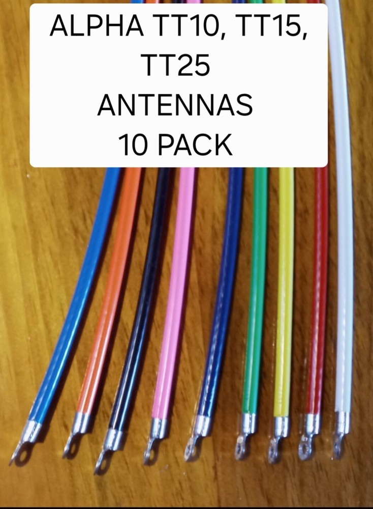 10 GARMIN REPLACEMENT LONG RANGE ANTENNAS FOR ALPHA TT GPS TRACKING COLLARS