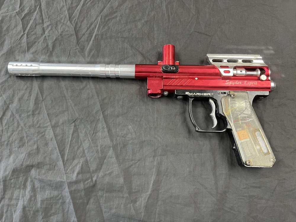Spyder Esprit E-Marker Electronic Trigger Paintball Gun Only - UNTESTED & AS IS