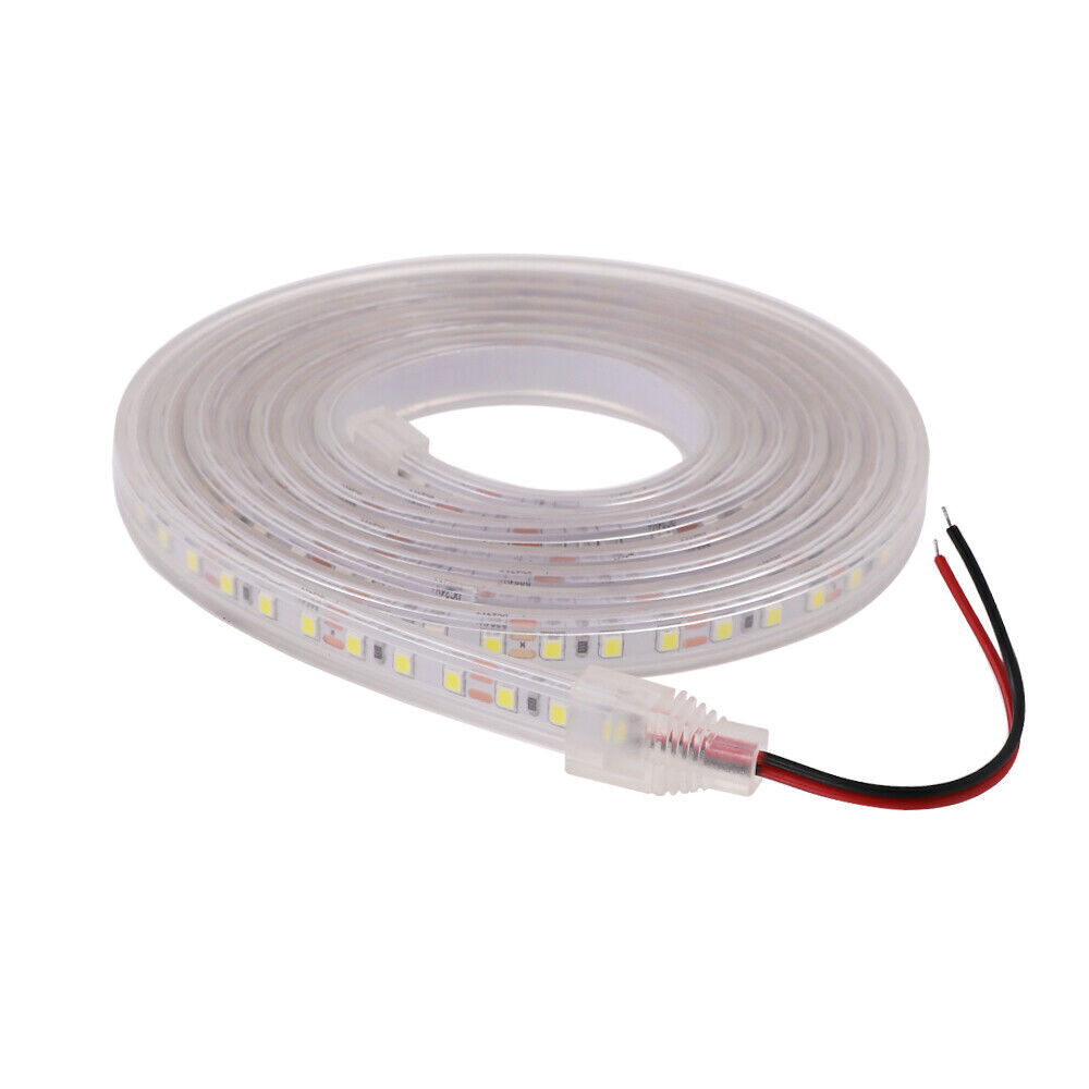 1m-20m 12V 24V 2835 LED Strip Flexible Rope IP68 Waterproof Lamp Outdoor Lights