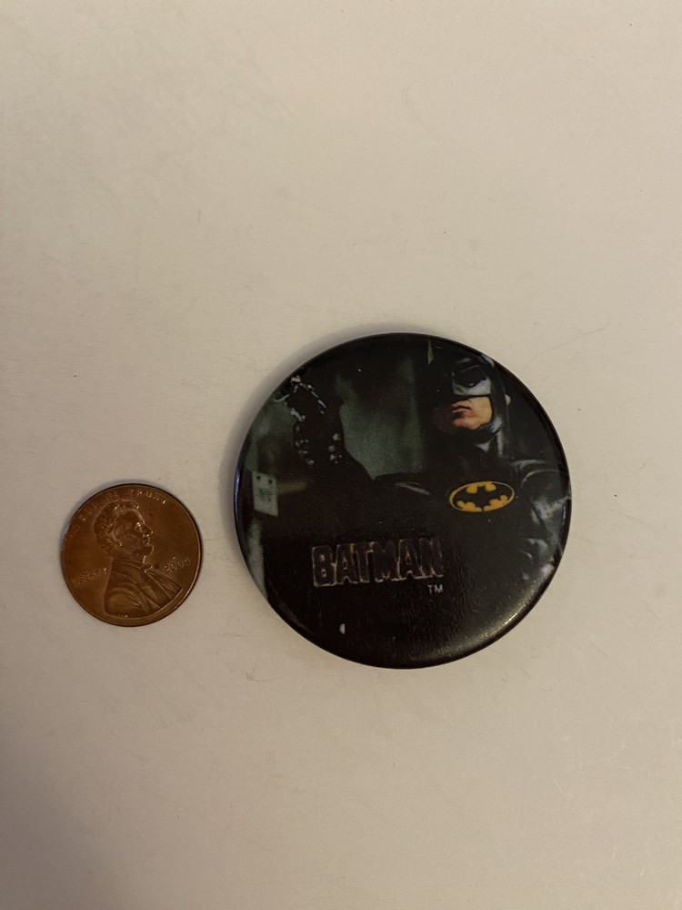 Batman DC Comics 1989 Pin Back Button P36