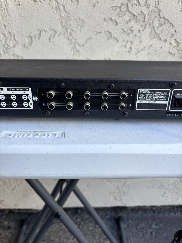 Dunnhill DE7200 Equalizer Spectrum Analyzer (Please read)