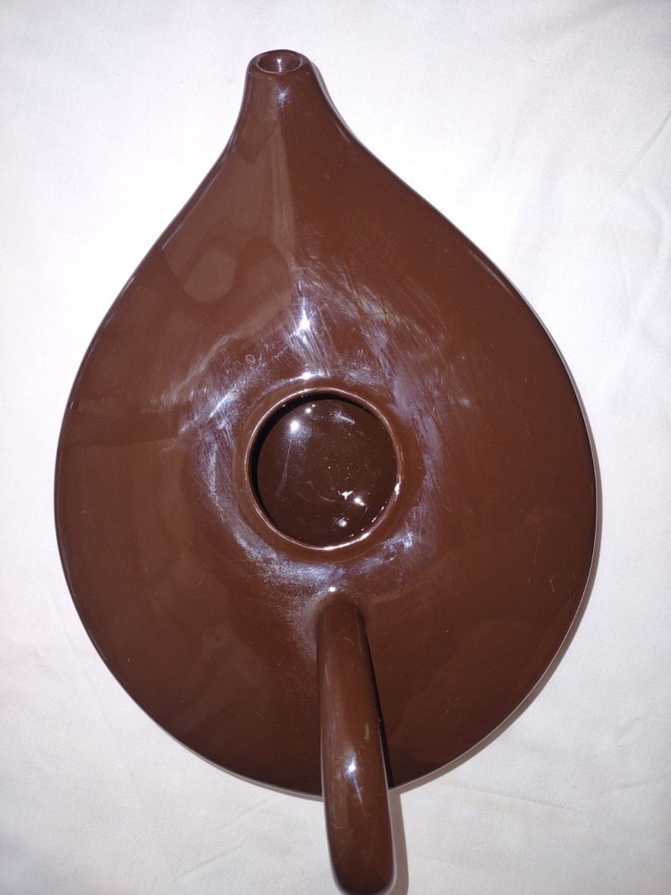 Teapot Modern Brown ceramic pitcher