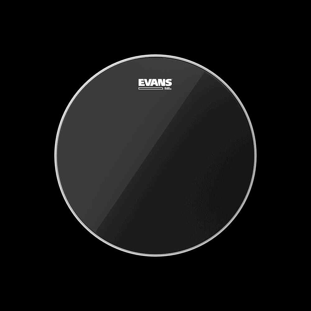Evans Black Chrome Drumhead 6"