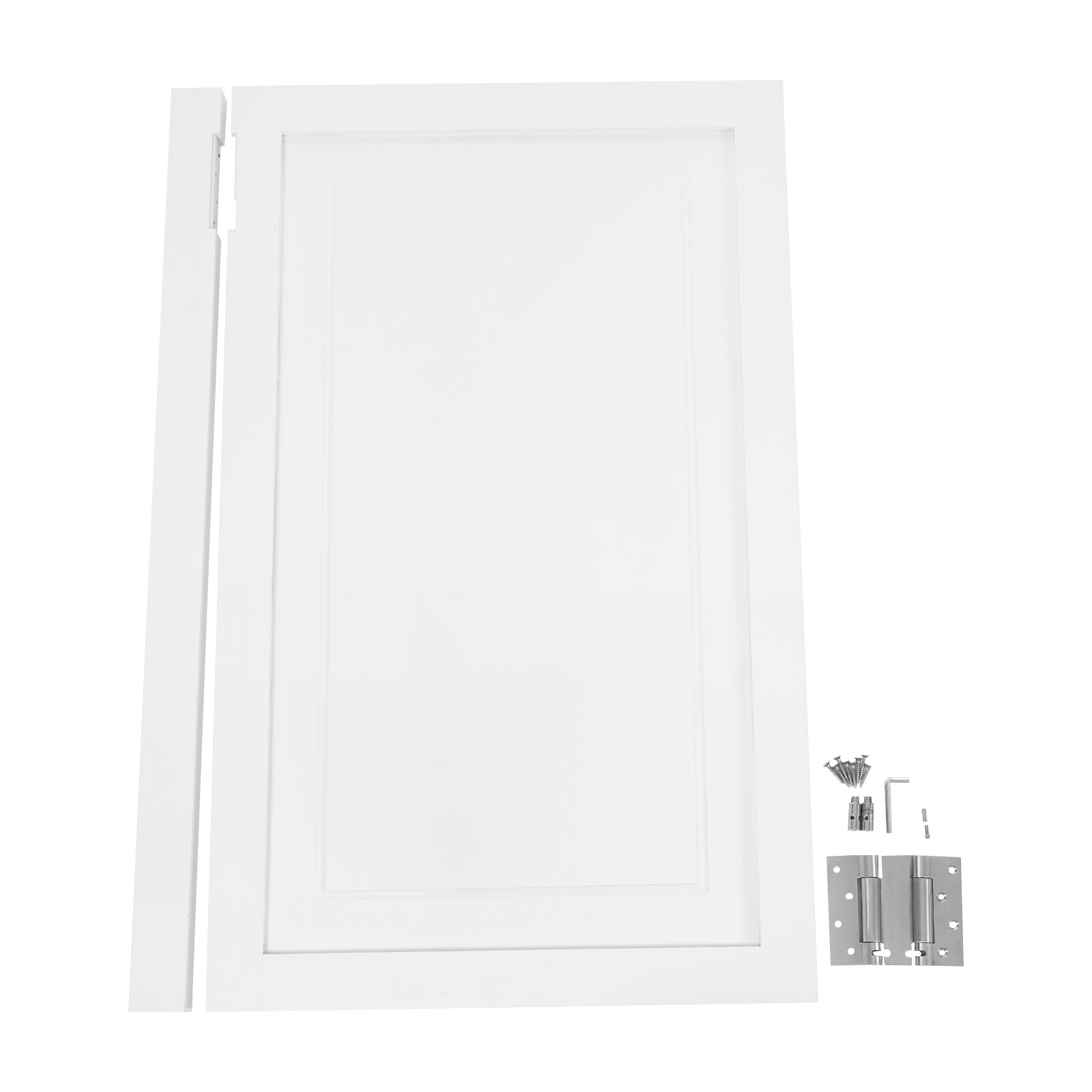 Wood Swinging Door Wall-mounted Entrance Half Cafe Doors Saloon Bar W/ Hinge