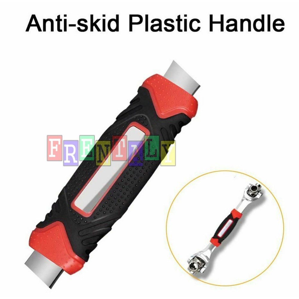 52 in 1 Universal Wrench Adjustable Tools Multi-Function Socket Tiger Spanners