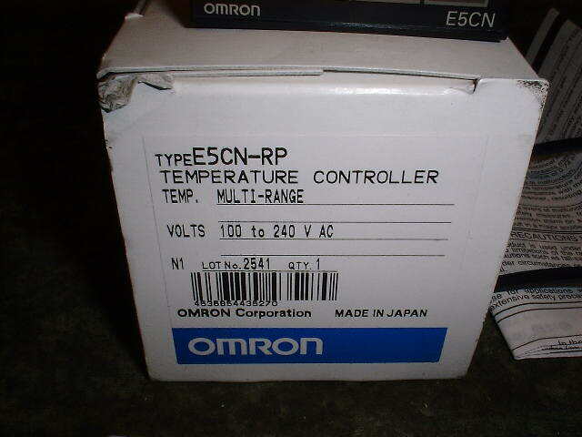 NEW Omron Temperature Sensor # E5CN-RP (22189-D2)