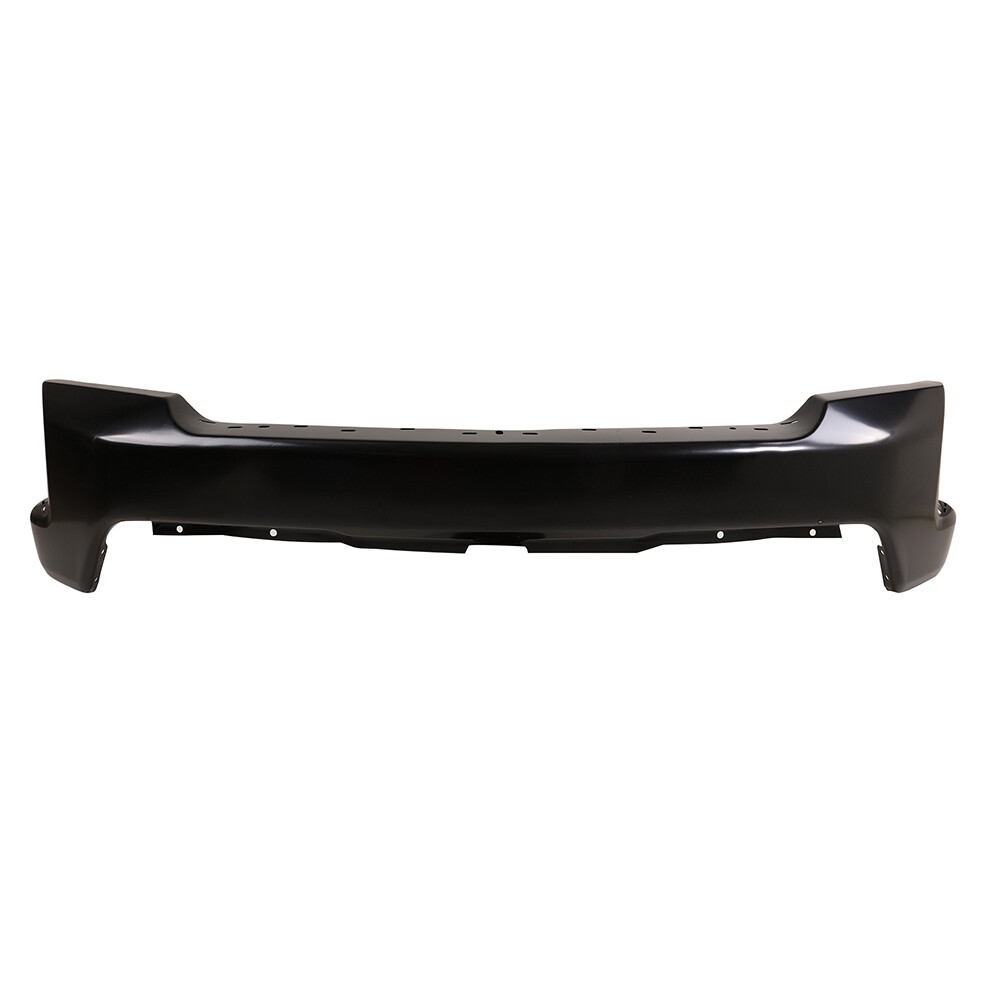 Front Bumper Face Bar Black Compatible with 2019-2021 Chevy Silverado 1500