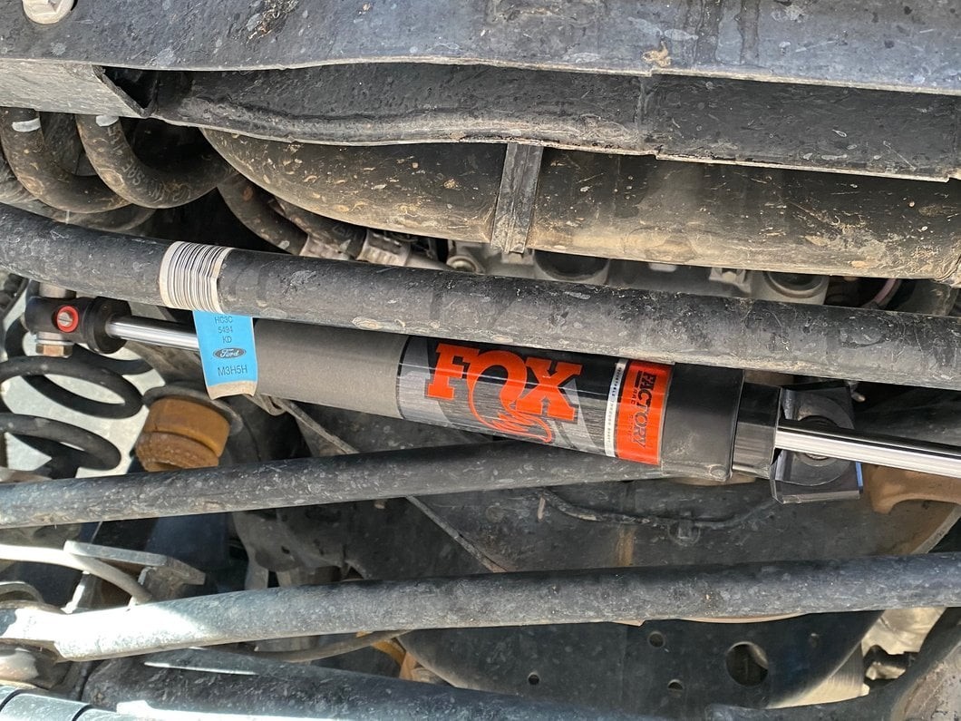 FOX 983-02-143 Factory Race ATS Steering Stabilizer For 2017-2026 Ford F250/F350