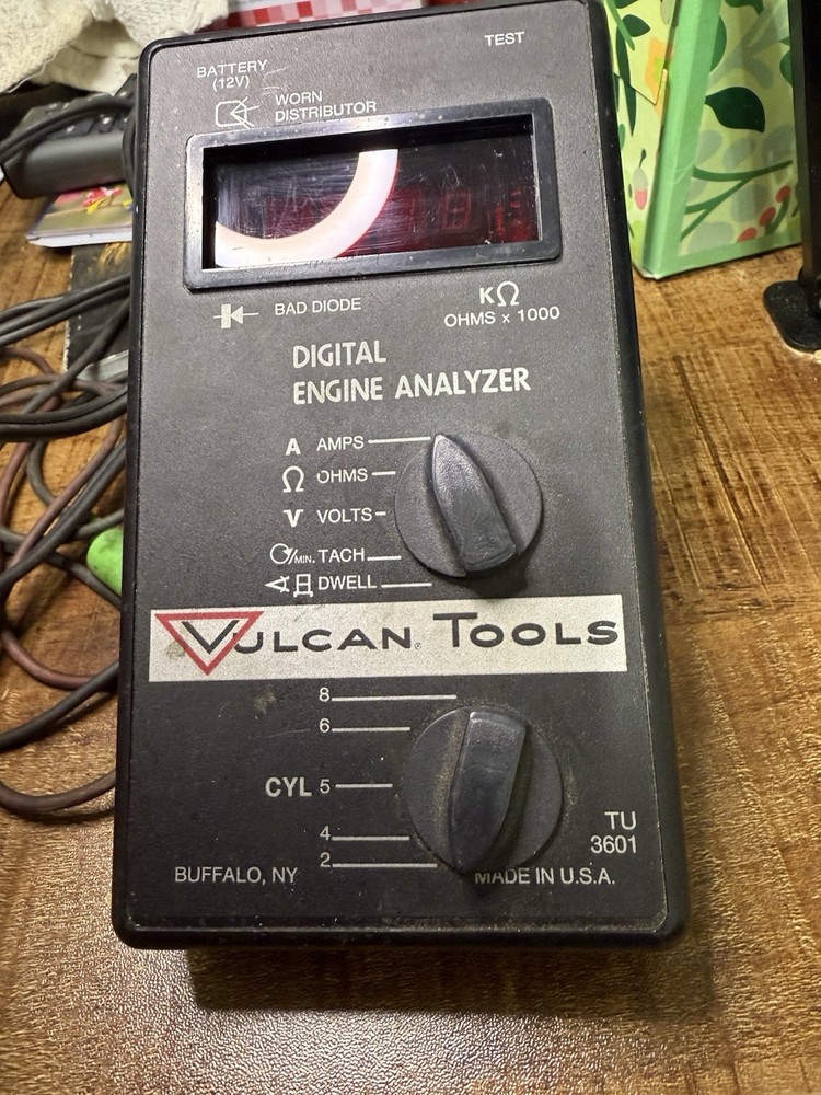 Alltest 3707 10 Megohms Digital Engine Analyzer by Vulcan Tools
