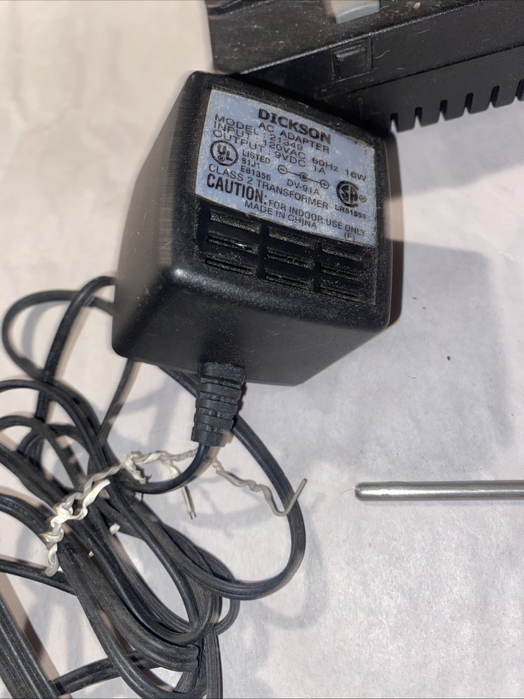 Dickson Temperature & Humidity FT325 Data Logger With Probe.