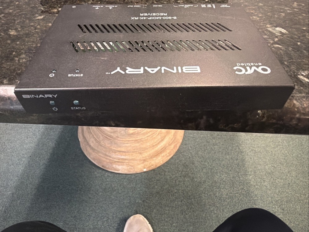 Binary MoIP B-900-MOIP-4K-RX Receiver 900 Series 4K Ultra HD