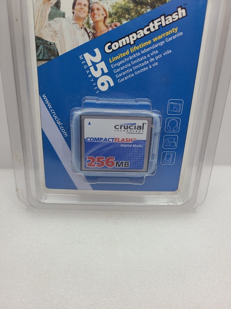 Crucial 256mg Compact Flash New