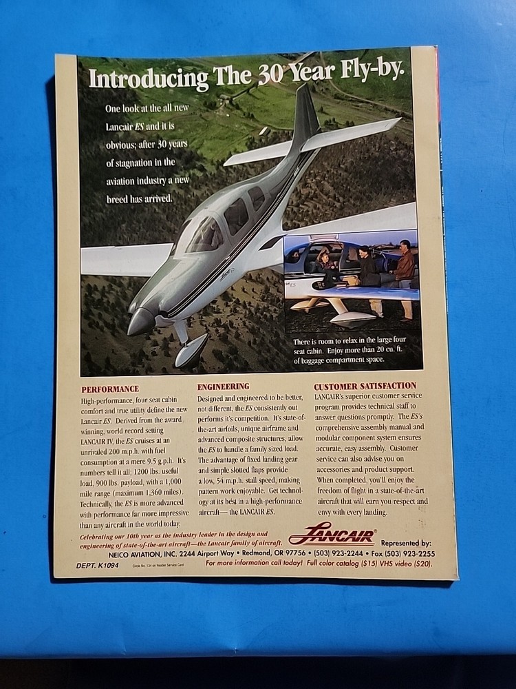 Kitplanes Magazine October 1994