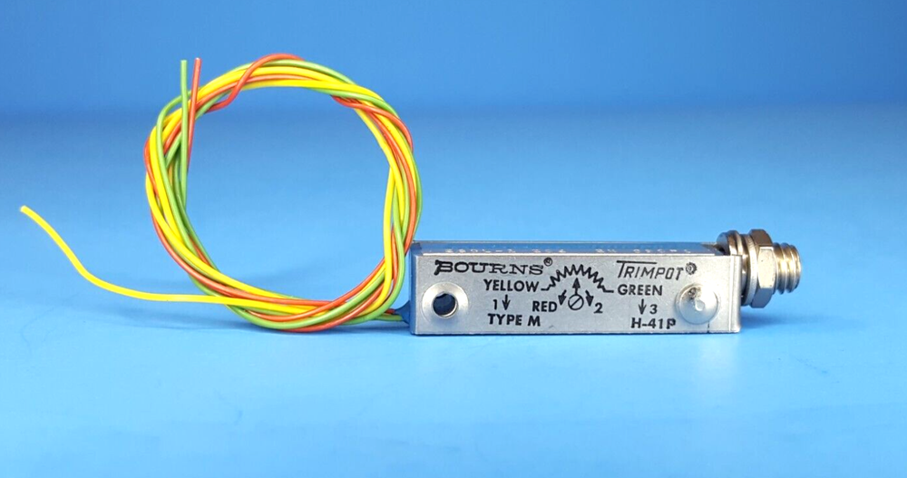 ( One Piece) VARIABLE RESISTOR, 260L-2-1-202, BOURNS, Trimmer, 2k