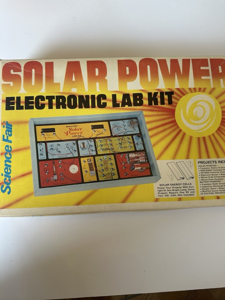 Science Fair Solar Power Electronic Lab Kit